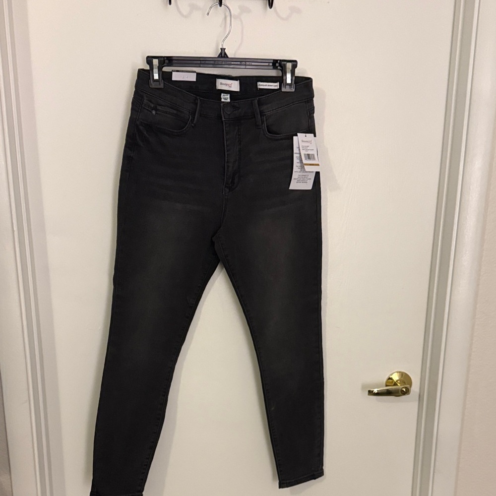 Skinnygirl Dark Gray Skinny Jeans